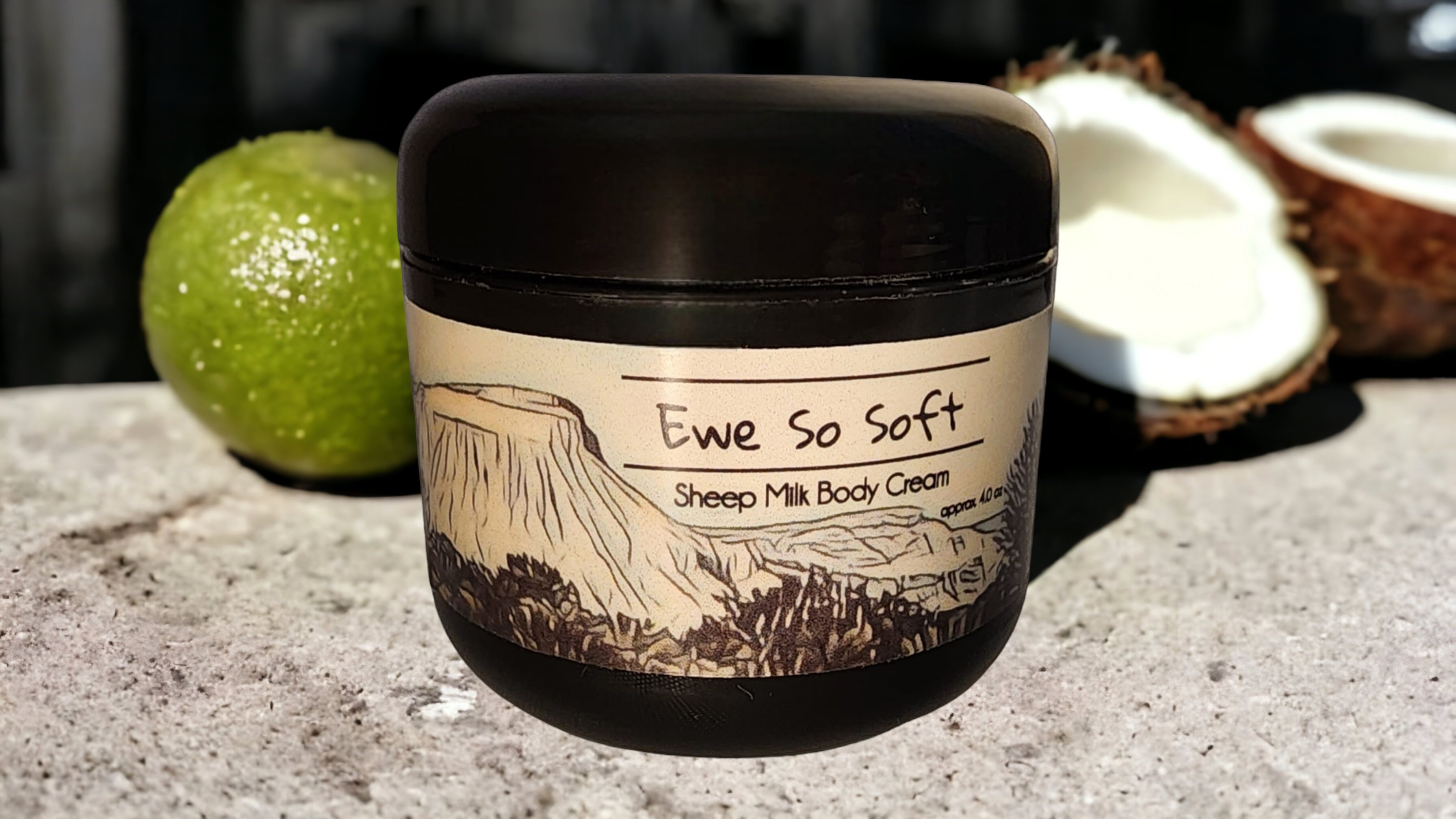 Sheep Milk Body Cream - Coconut Lime Verbena – Ewe So Soft