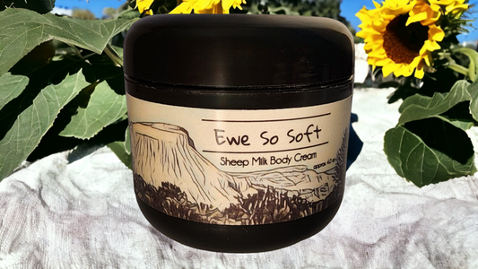 Sheep Milk Body Cream - Sunflower Sandalwood