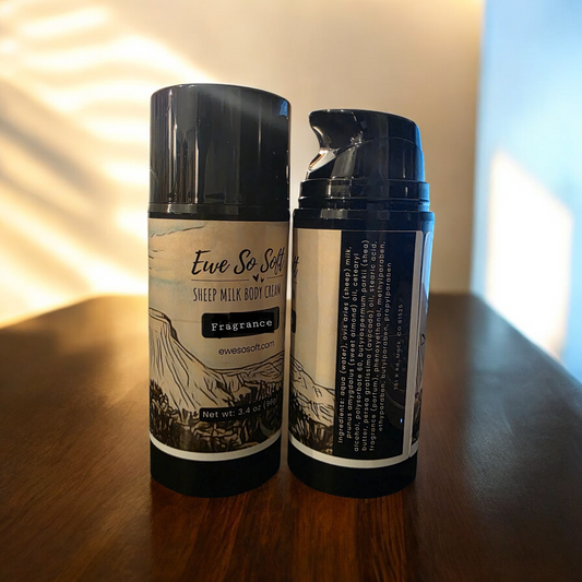 NEW: Sheep Milk Body Cream Pump Jar